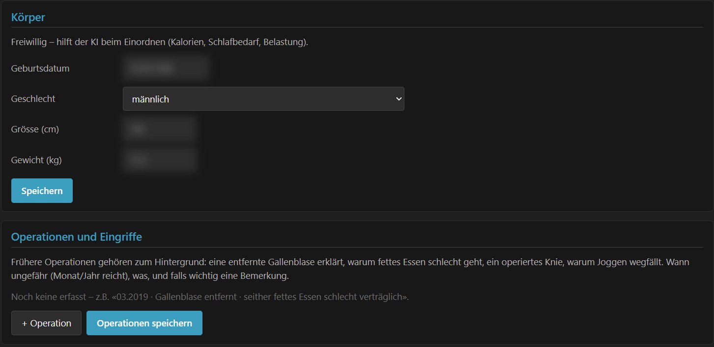 Konto: Karten Körper und Operationen